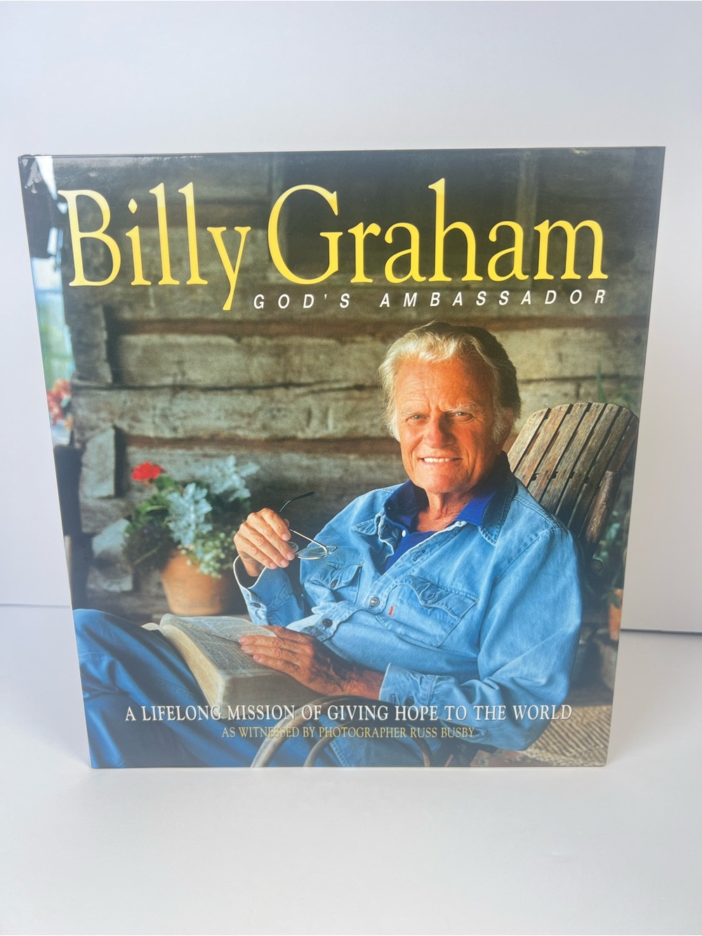 Billy Graham "God's Ambassador" Hardcover Coffee Table Book Time Life Christian